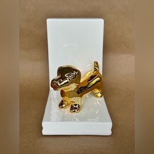 Dachshund Books Holder NWOT